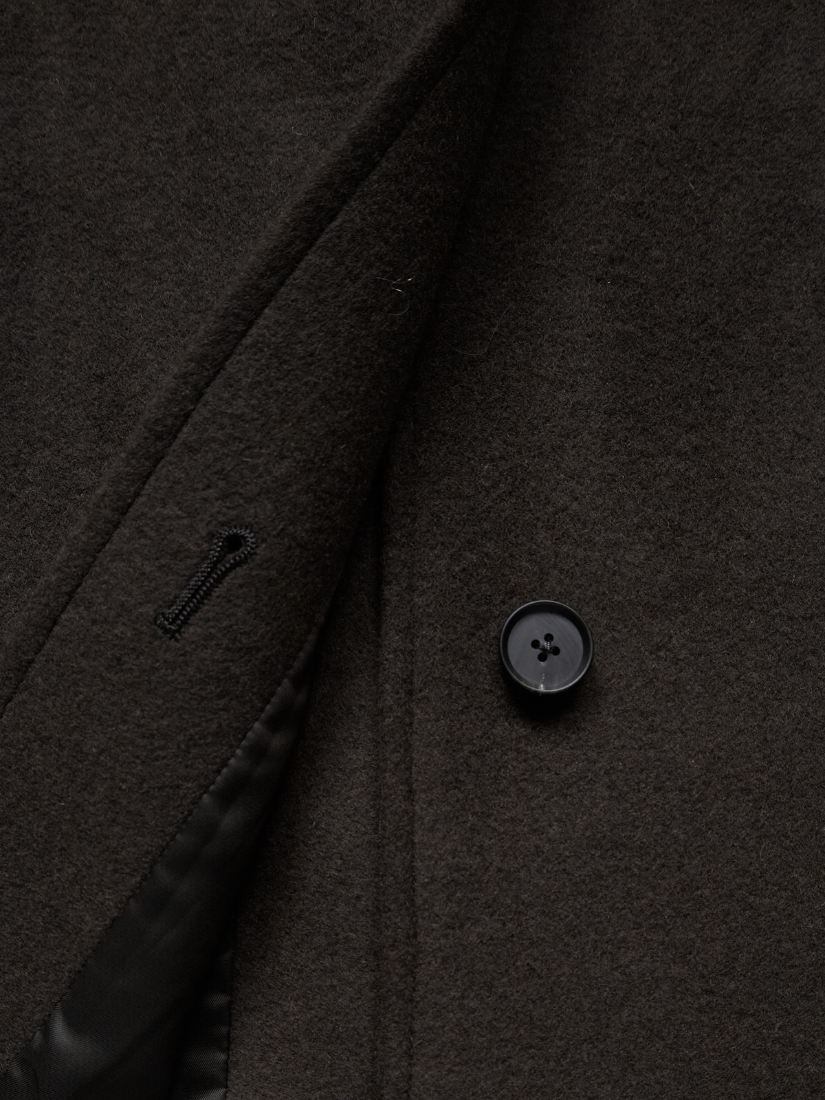 WOOL MOSSER CONVERTIBLE COLLER COAT for WOMEN｜DARK UMBER
