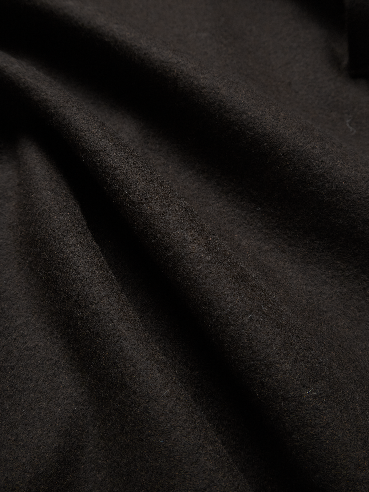 WOOL MOSSER CONVERTIBLE COLLER COAT for WOMEN｜DARK UMBER