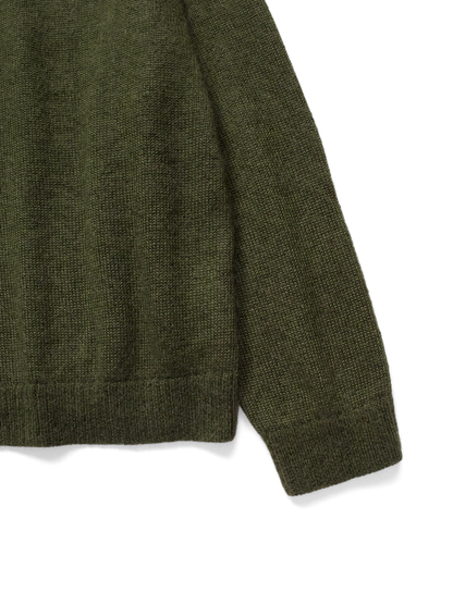 WOOL/MOHAIR/SILK SWEATER｜KHAKI
