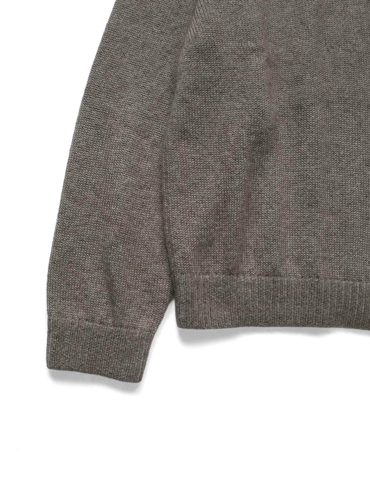 WOOL/MOHAIR/SILK SWEATER｜ASH MOCHA