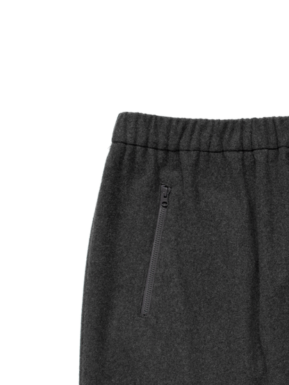 Super180’s WOOL FLEECE SKIRT｜TOP GRAY