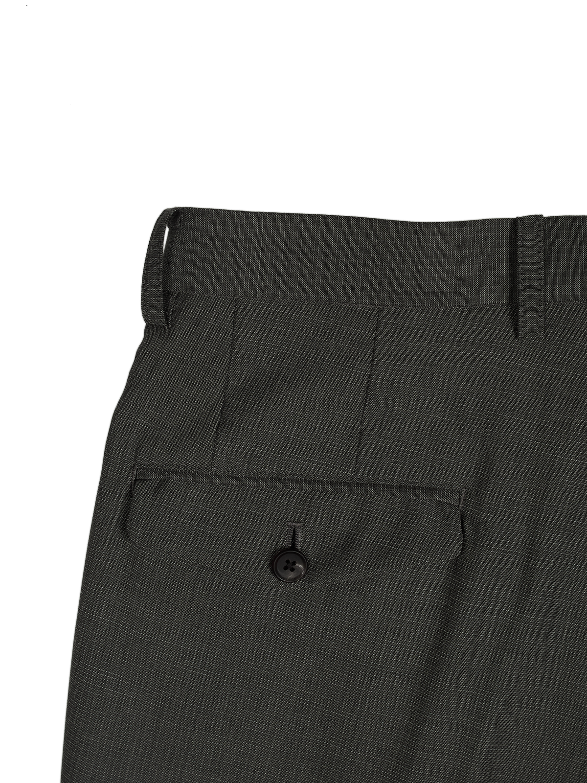 Super130's WOOL/SILK RETRO CHECK SLACKS｜GREIGE