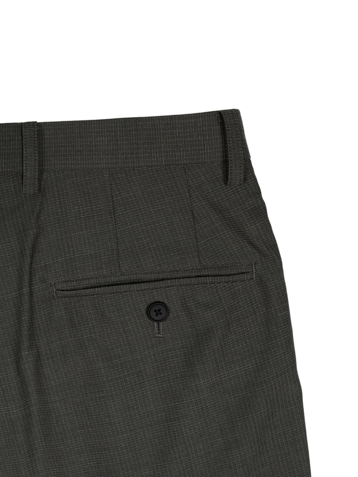 Super130's WOOL/SILK RETRO CHECK SLACKS｜GREIGE