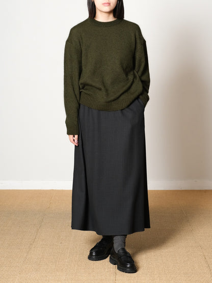 Model 159cm size M color KHAKI着用