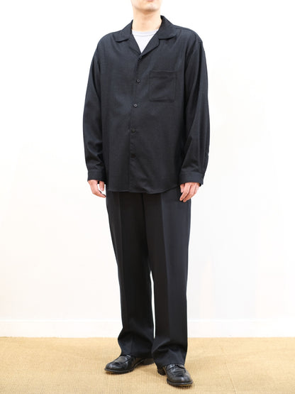 Model 170cm size M color TOP BLACK着用
