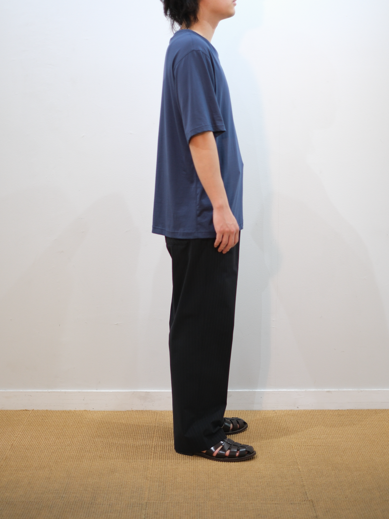 Model 170cm size S color PRUSSIAN NAVY着用