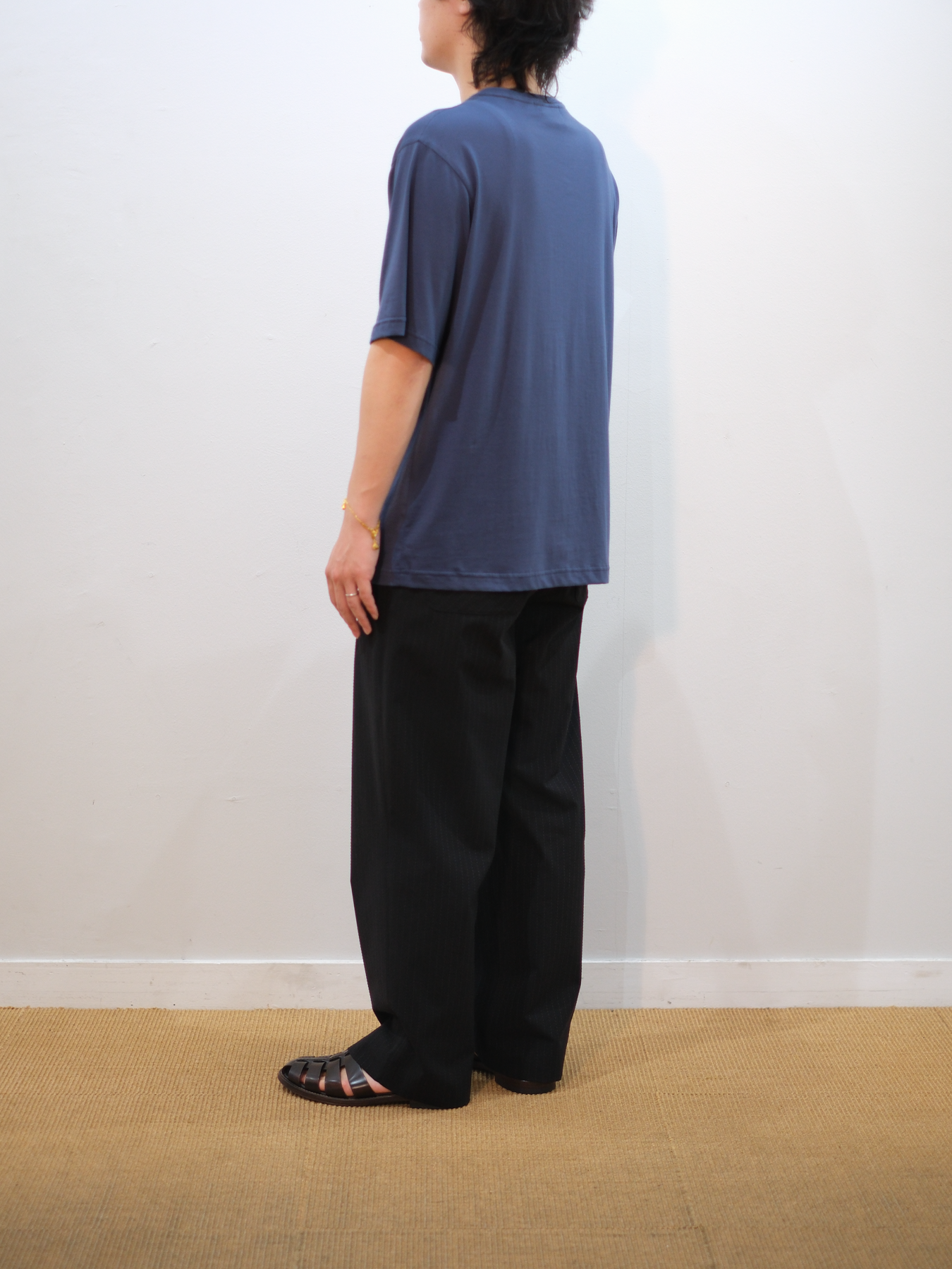 Model 170cm size S color PRUSSIAN NAVY着用