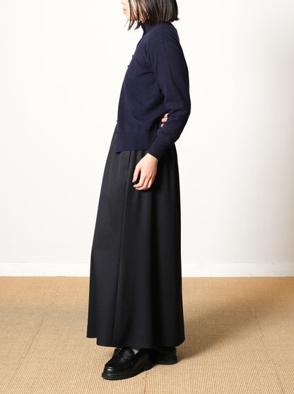Model 159cm size S color NAVY着用