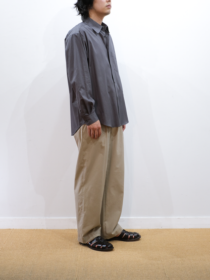 Model 170cm size S color GRAY 着用