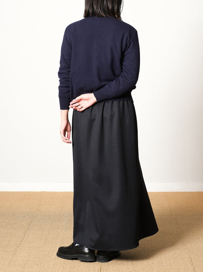 Model 159cm size S color NAVY着用