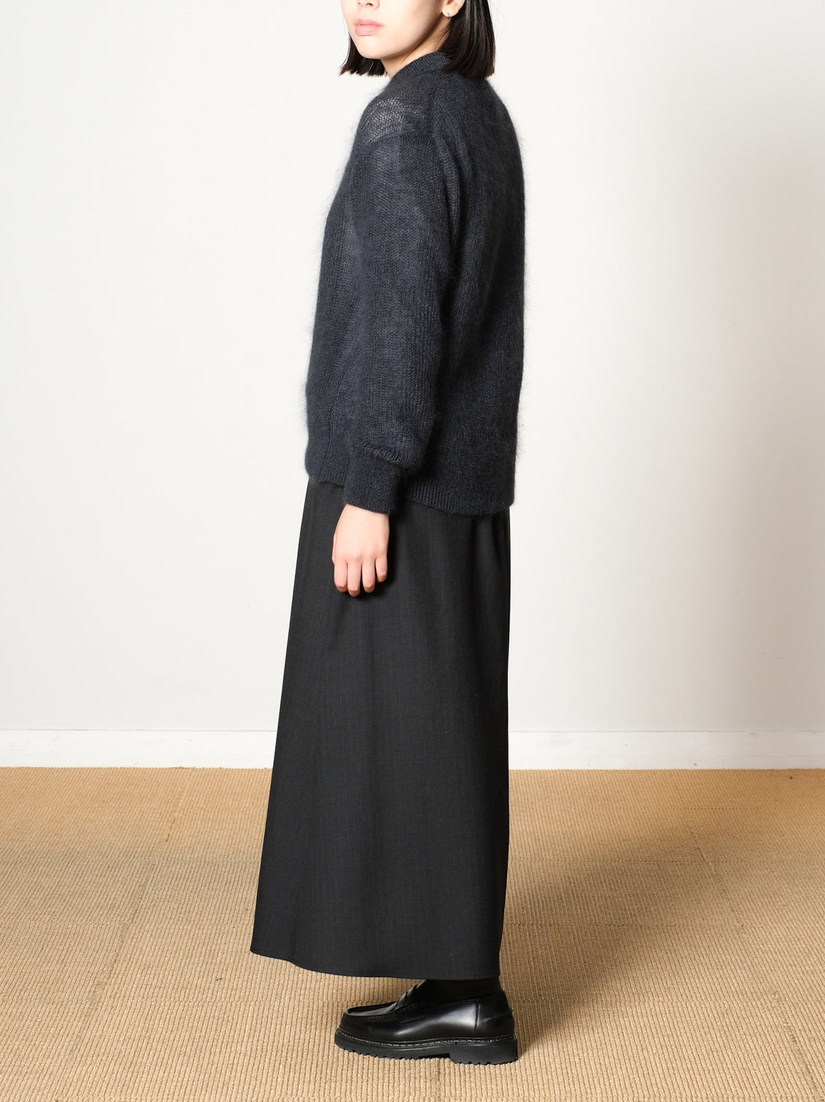Model 159cm size S color CHARCOAL着用