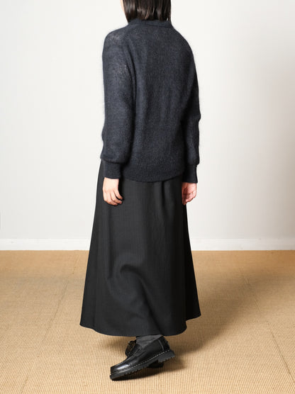 Model 159cm size S color CHARCOAL着用