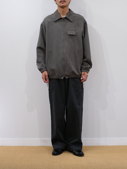 Model 175cm size L color HAZE GRAY 着用