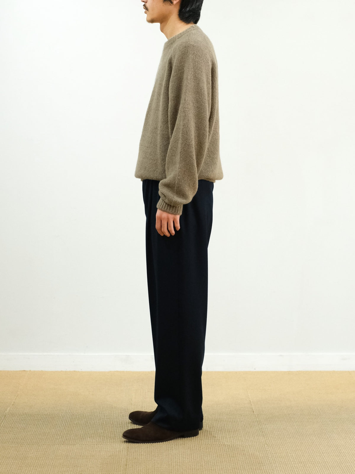 Model 175cm size L color NATURAL着用