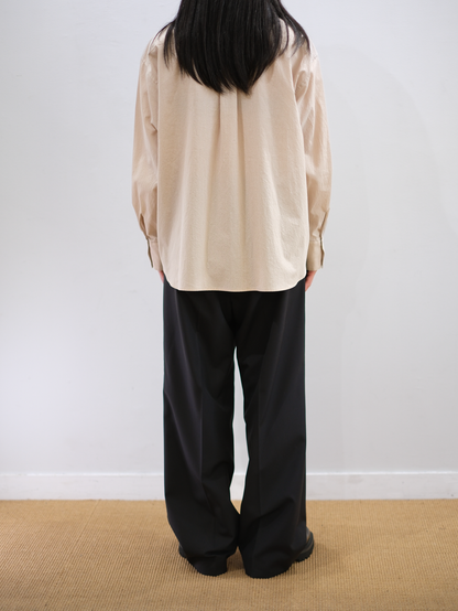Model 160cm size S color YELLOW STRIPE着用