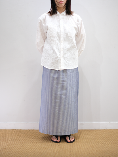 Model 159cm size S color WHITE着用