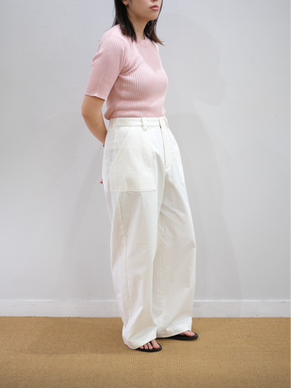 Model 159cm size M color PINK着用