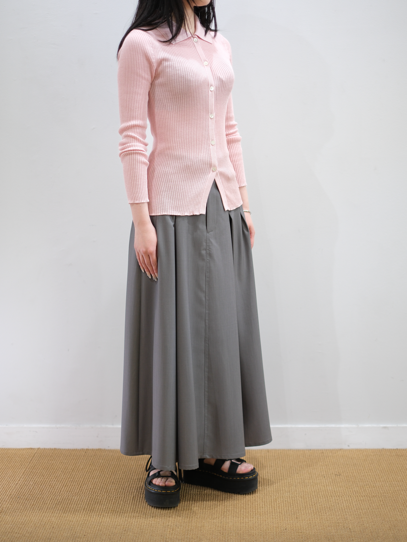 Model 160cm size M color PINK着用