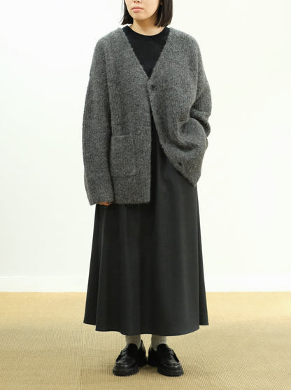 Model 159cm size M color CHARCOAL着用