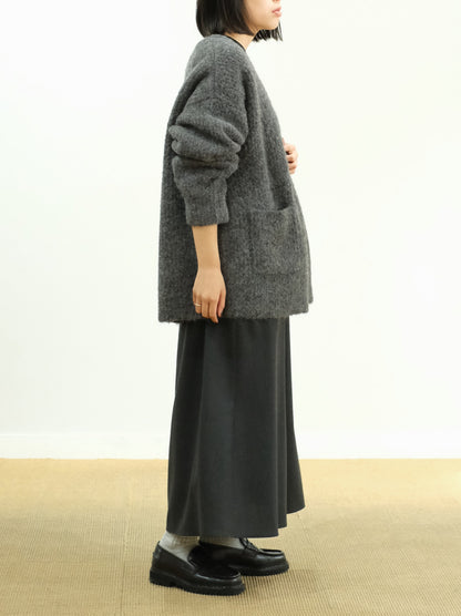 Model 159cm size M color CHARCOAL着用