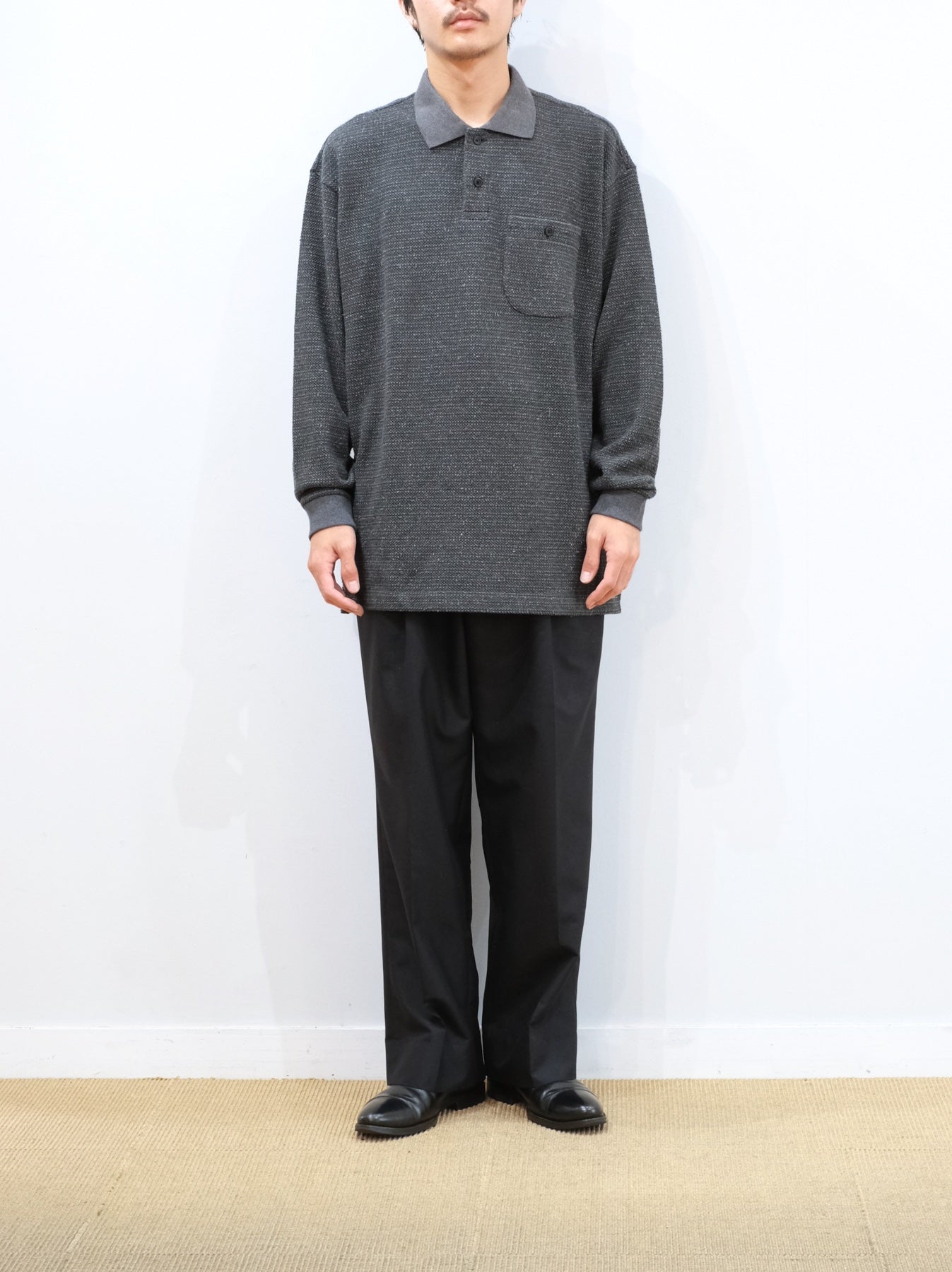 Model 175cm size L color GREEN着用