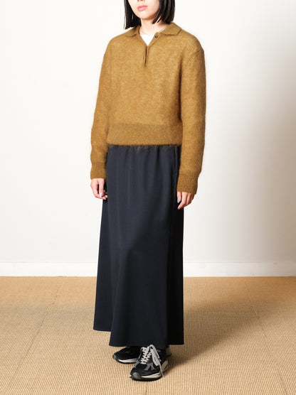Model 159cm size S color CAMEL着用