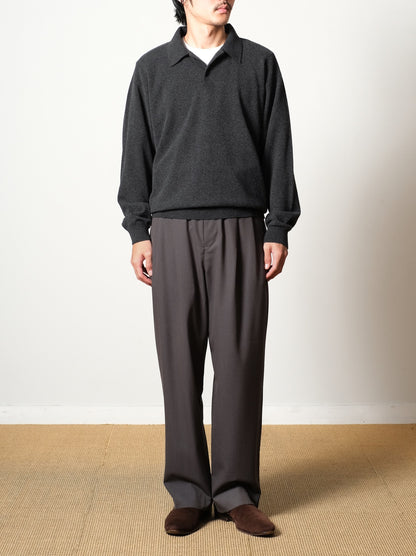 Model 175cm size L color AGED GRAY着用