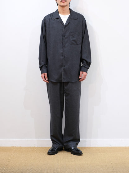 Model 175cm size M color TOP CHARCOAL着用