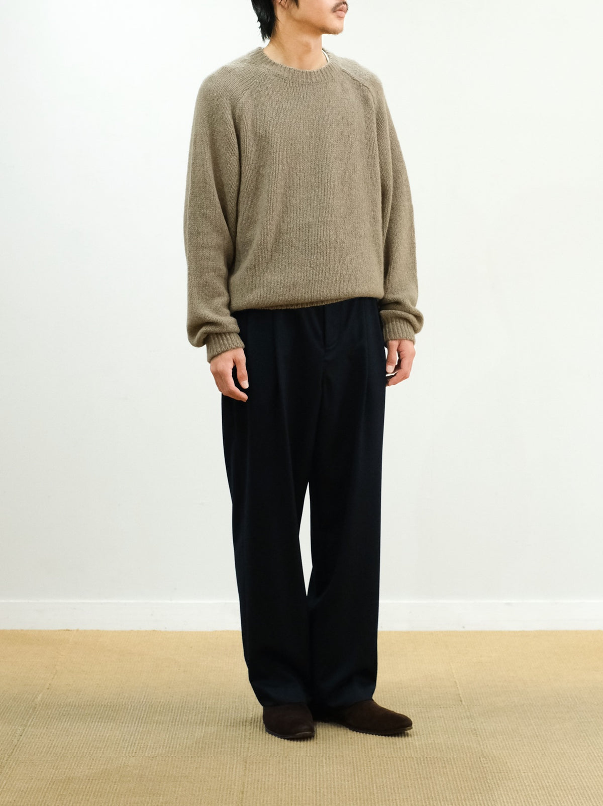 Model 175cm size L color NATURAL着用