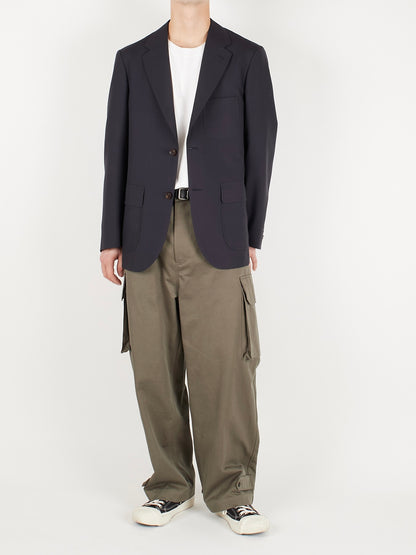 Model 176cm/62kg size M color DARK NAVY着用