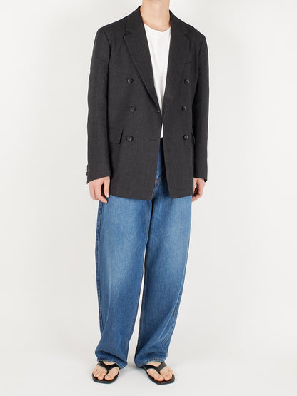 Model 176cm/62kg size M color TOP BLACK着用