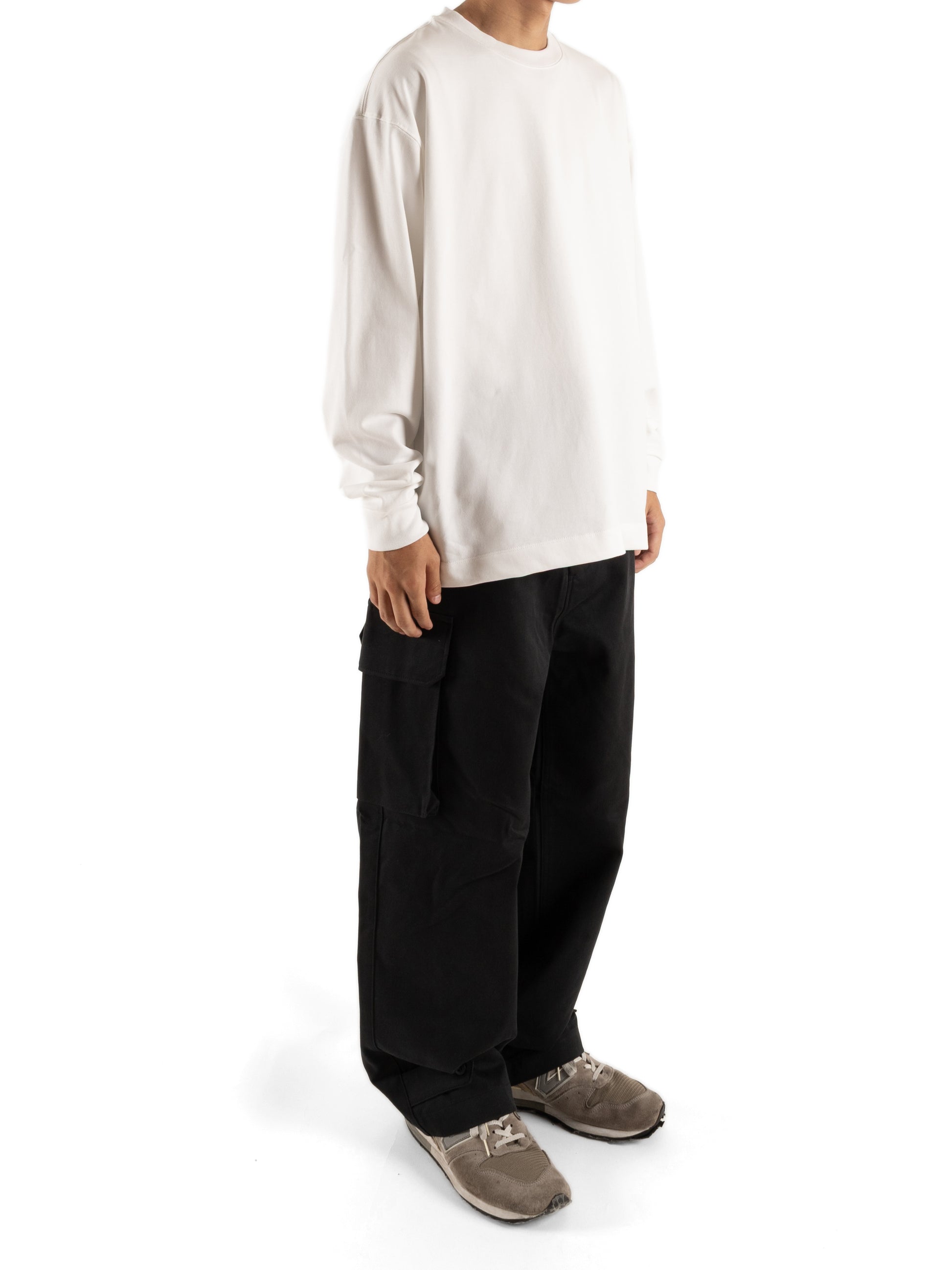 Model 164cm/52kg size S color WHITE着用
