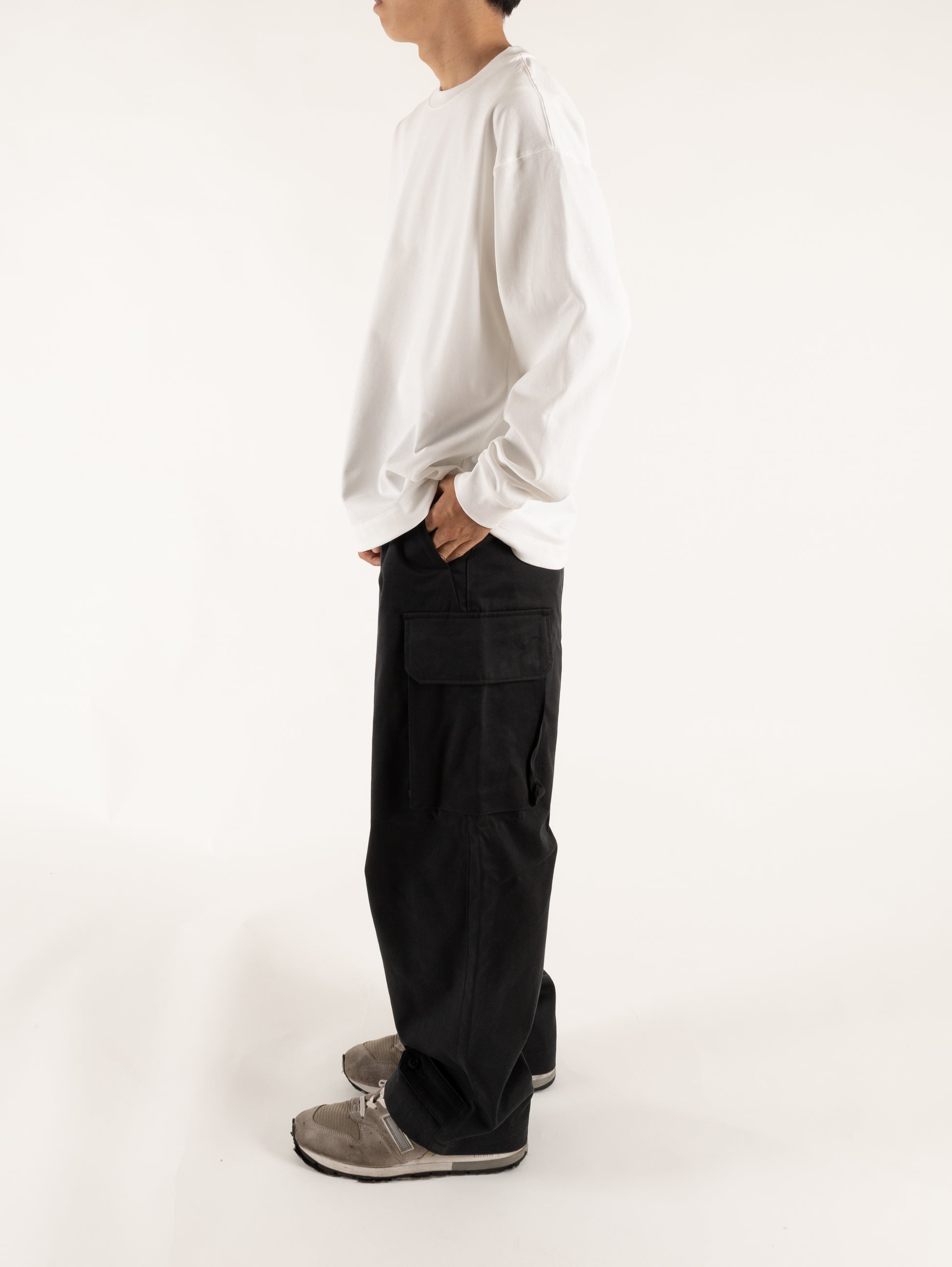 Model 164cm/52kg size S color WHITE着用