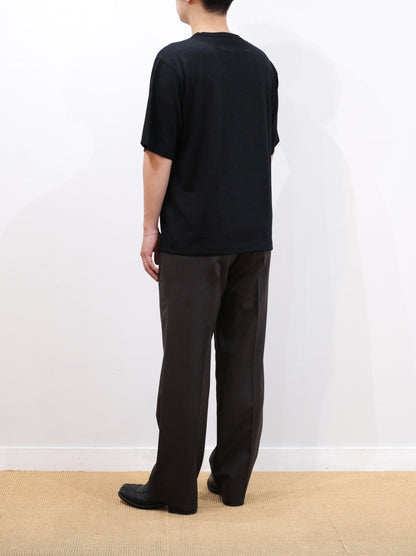 Model 170cm size M color DARK BROWN着用