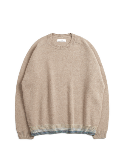 ALASHAN CASHMERE SWEATER｜TOP BEIGE