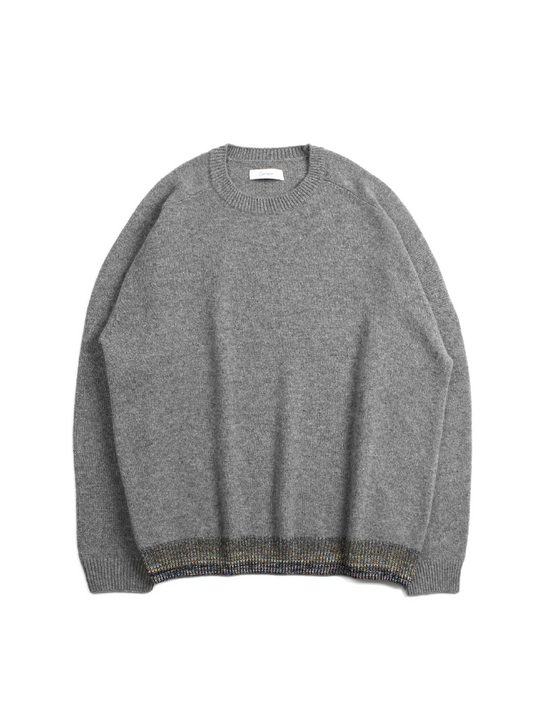 ALASHAN CASHMERE SWEATER｜TOP GRAY