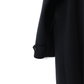 DOUBLE CLOTH Super160’ s WOOL LONG COAT for WOMEN｜BLACK