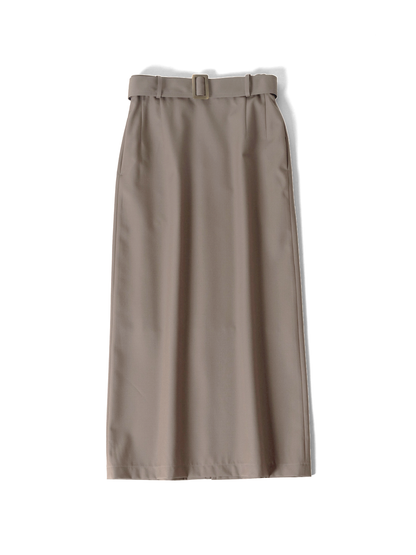 AGING WOOL GABARGINE PENCIL SKIRT