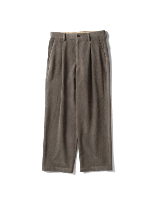 Super130's WOOL CORDUROY PANTS｜FAWN