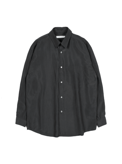 BRAZIL SILK SHIRTS｜FADED BLACK