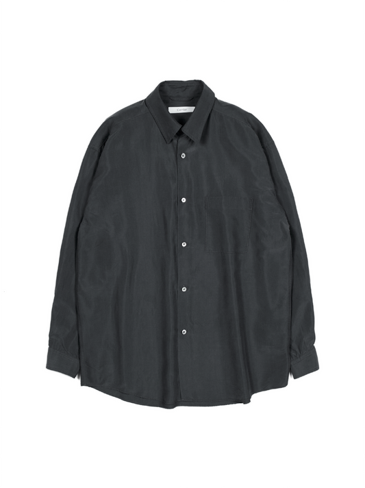 BRAZIL SILK SHIRTS｜FADED BLACK