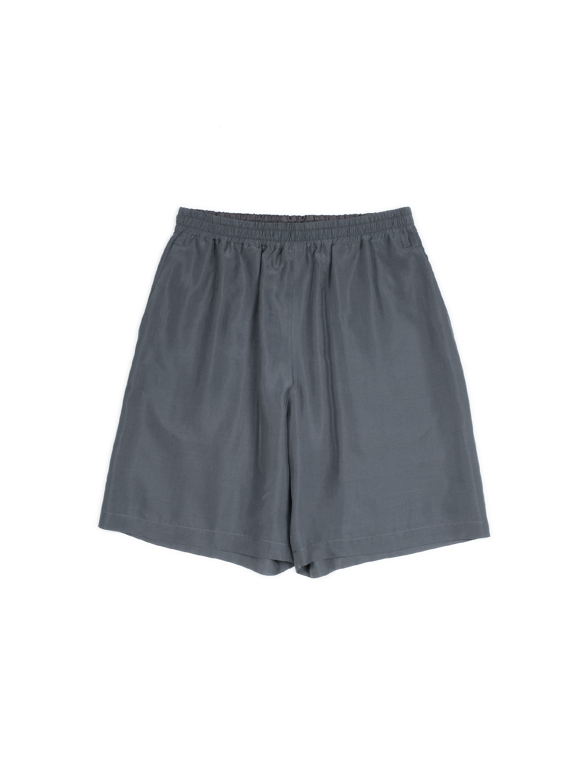BRAZIL SILK SHORT PANTS｜SLATE BLUE – Cornier