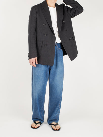 Model 176cm/62kg size M color TOP BLACK着用