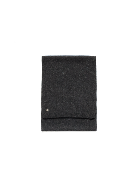 CASHMERE/SABLE STOLE｜CHARCOAL