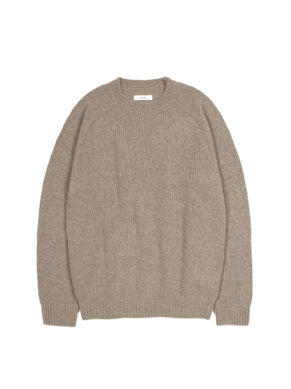 CASHMERE/SABLE SWEATER｜NATURAL