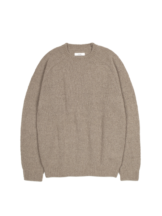 CASHMERE/SABLE SWEATER｜NATURAL
