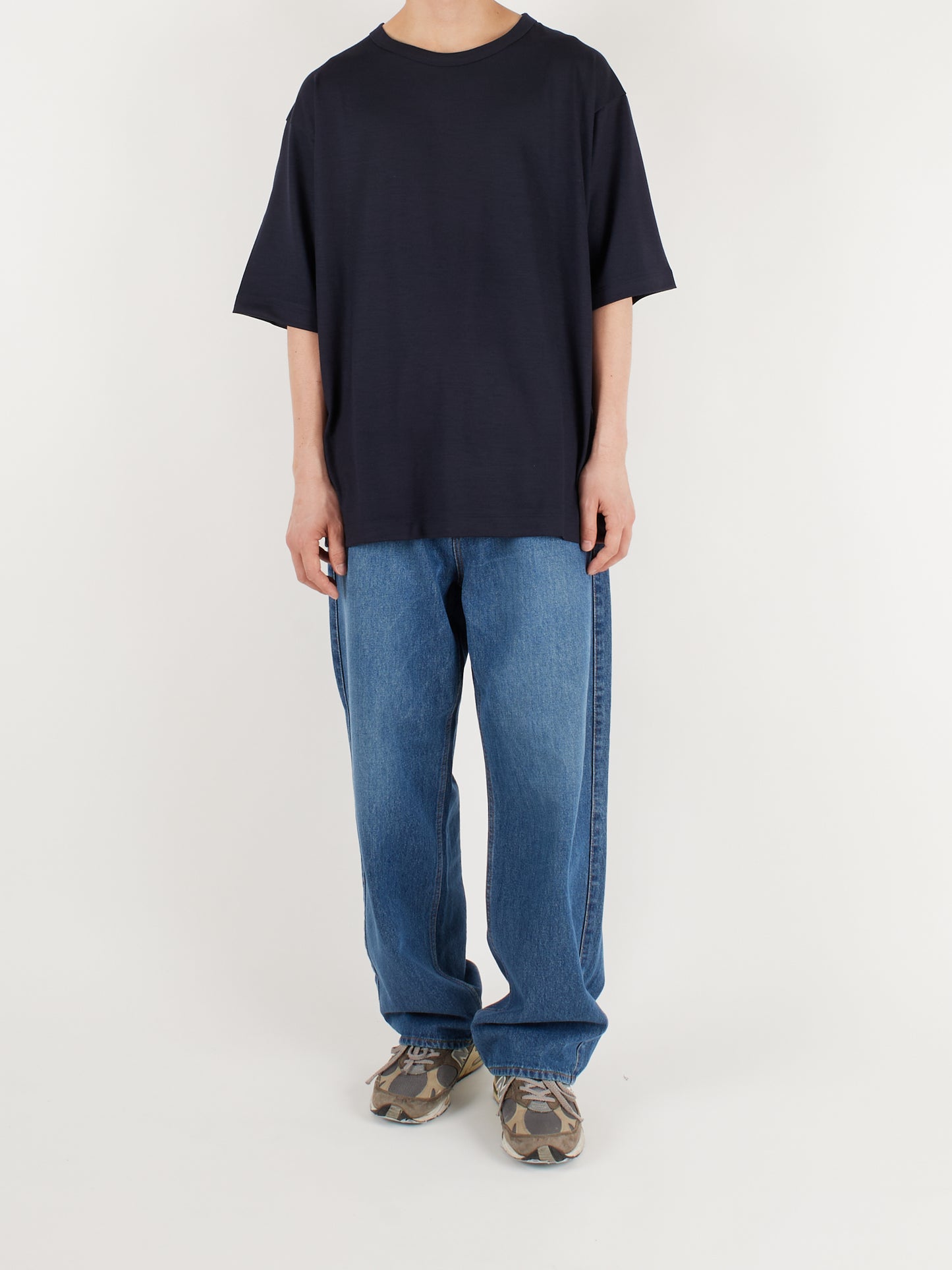 Model 176cm/62kg size M color DARK NAVY着用