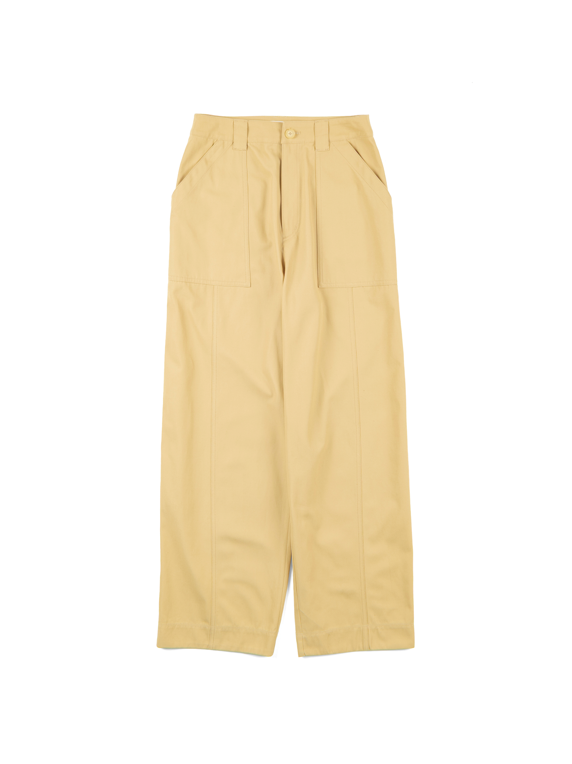 FINX Cotton Boiled Gabardine Pants for Women|Light Camel – Cornier FINX Cotton Boiled Gabardine Pants for Women|Light Camel – Cornier