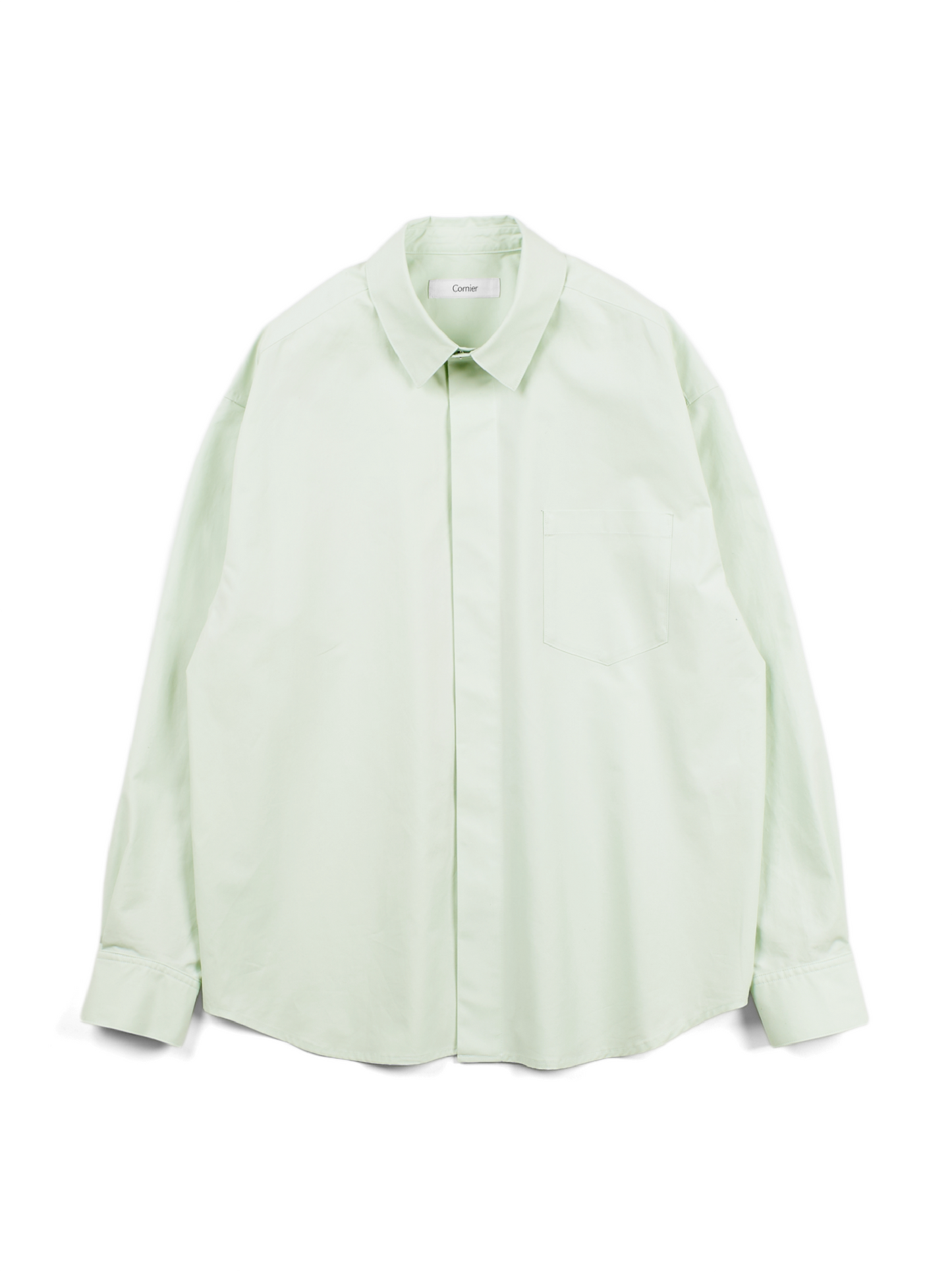FINX COTTON WEATHER OVER SHIRTS｜MINT