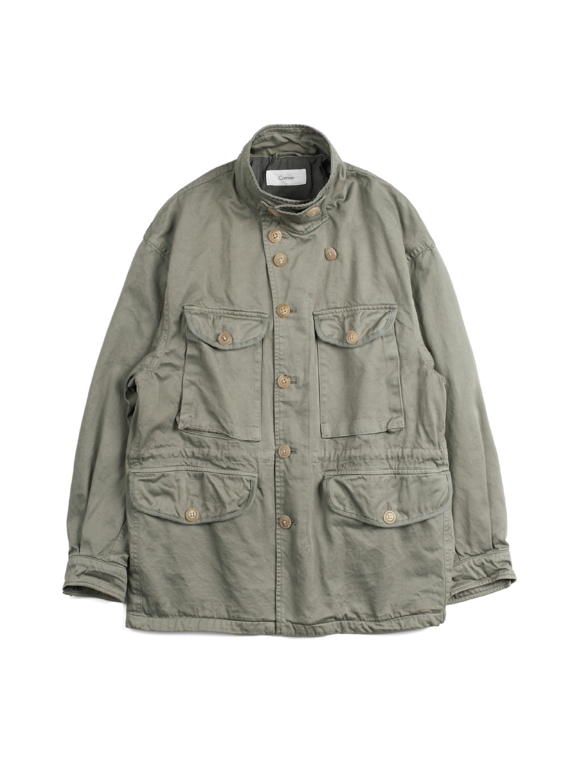 GARMENT DYED FINX/ZIMBABWE COTTON TWILL M-43 FIELD JKT|MOCHA GARMENT DYED FINX/ZIMBABWE COTTON TWILL M-43 FIELD JKT|MOCHA